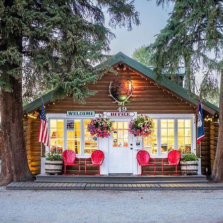 Log Cabin Motel Pinedale Dış mekan fotoğraf