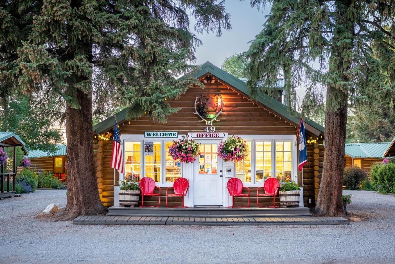 Log Cabin Motel Pinedale Dış mekan fotoğraf